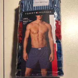 Tommy Hilfiger 3 pack woven boxer Small